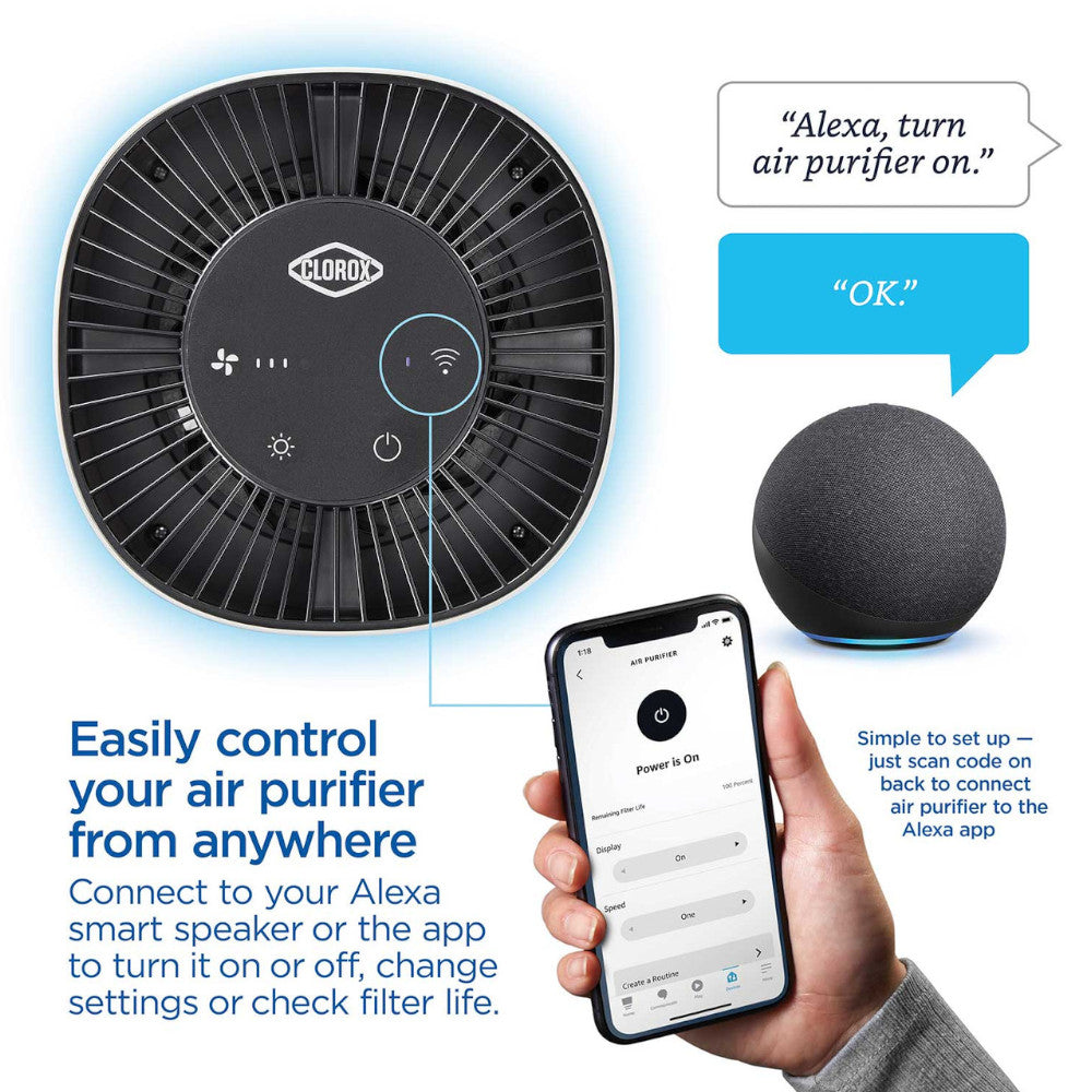 Clorox Tabletop Smart Air Purifier (11021)