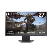 Moniteur de jeu incurvé LG Ultragear™ QHD (2560 x 1440) 27 pouces | 1 ms - 180 Hz | Écran incurvé (27GS60QC)