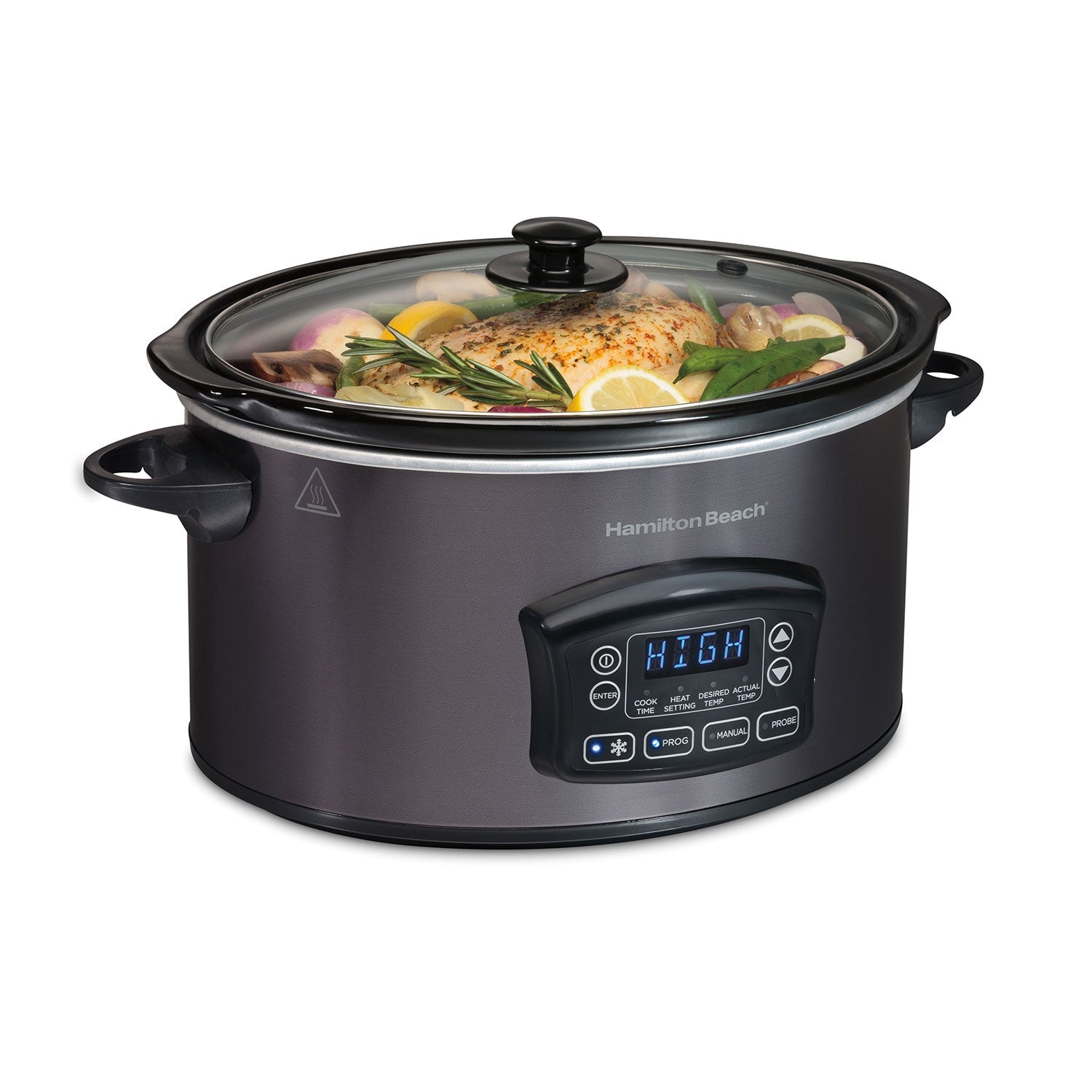 Mijoteuse programmable Hamilton Beach avec fonction décongélation - 6 pintes (33768G)