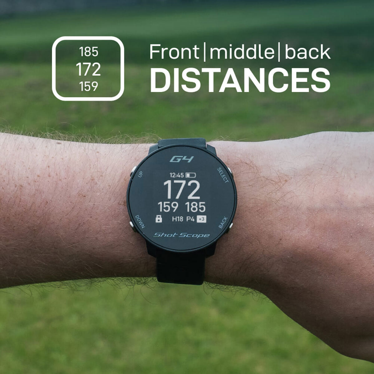 Montre GPS Shot Scope de golf G4