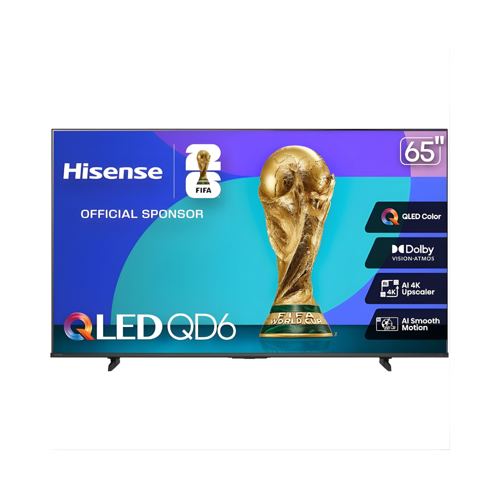 Téléviseur Hisense 65'' 4K UHD QLED intelligent VIDAA (65QD6QV)