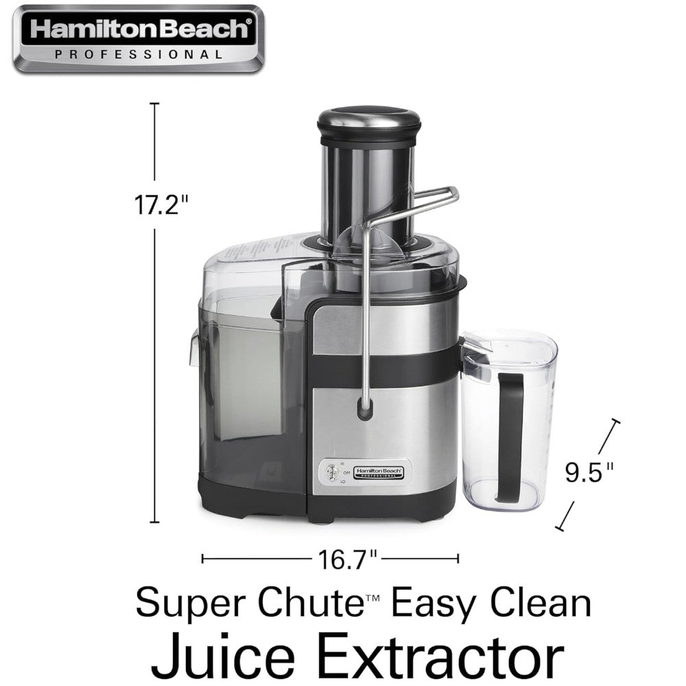 Extracteur à jus centrifuge Hamilton Beach professional (67906) - Remis à neuf