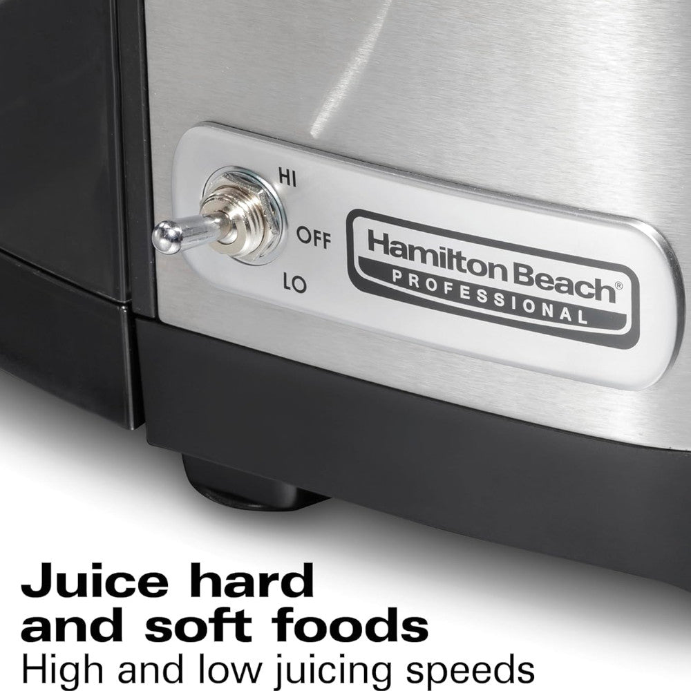 Extracteur à jus centrifuge Hamilton Beach professional (67906) - Remis à neuf