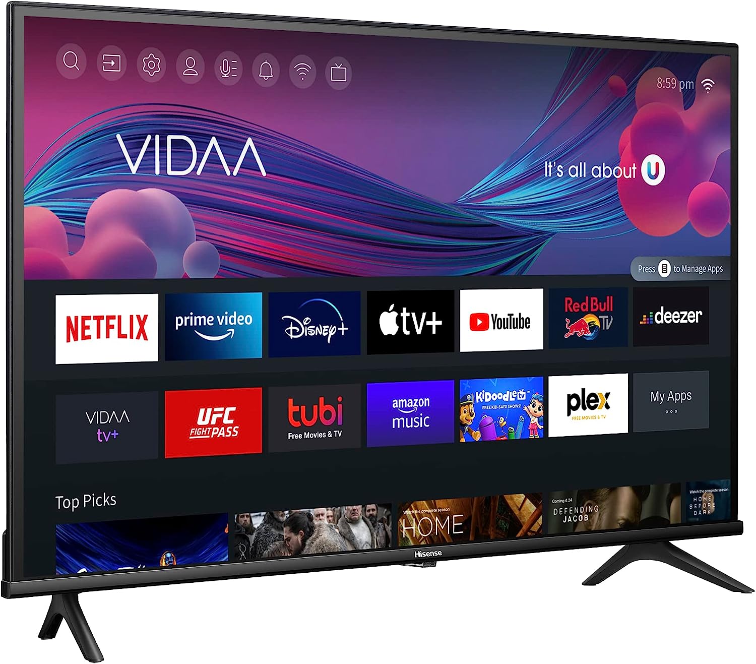 Hisense 32'' HD VIDAA TV (32A4KV)