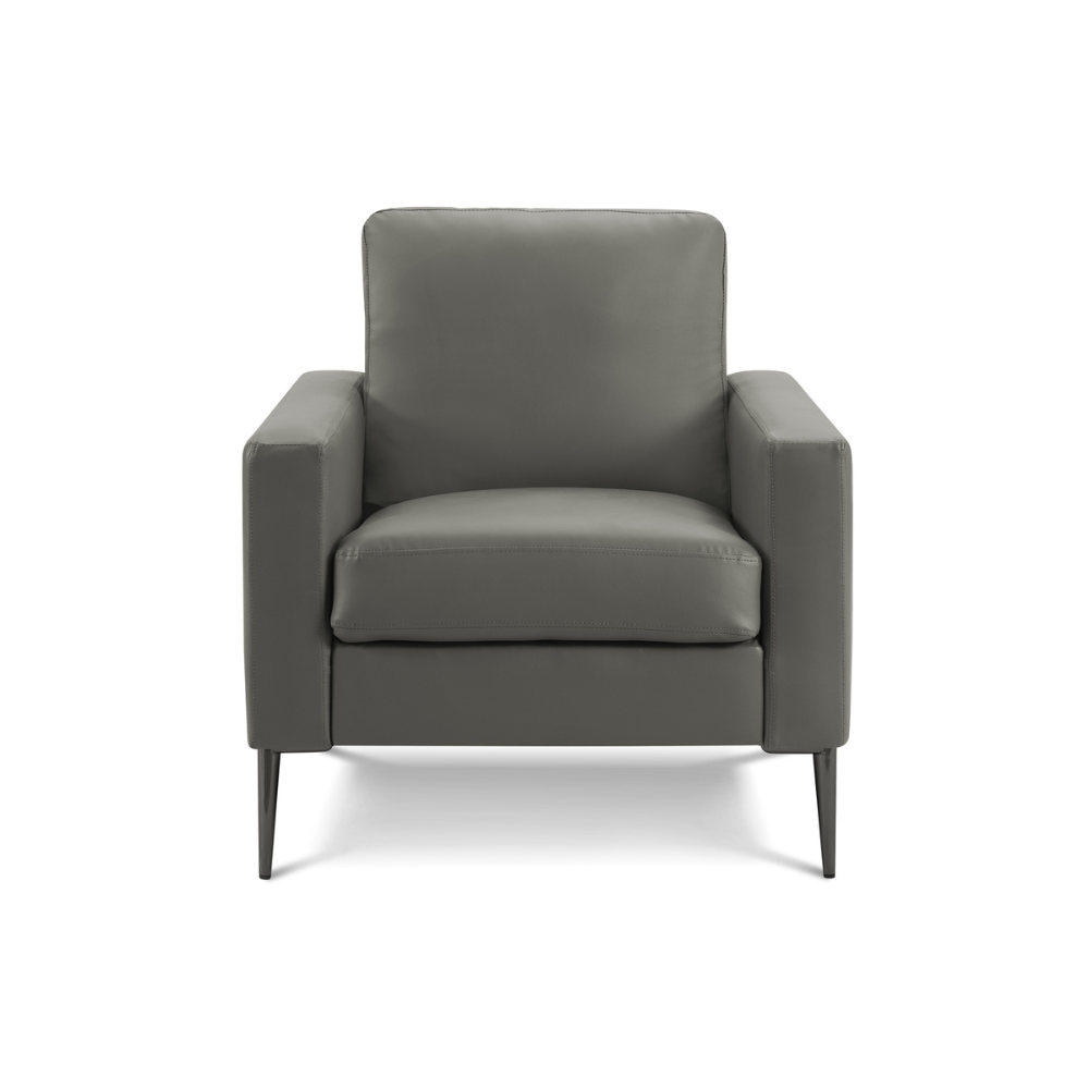 Monarch 32" Armchair - RA-02 - Grey PU (8J31A02)