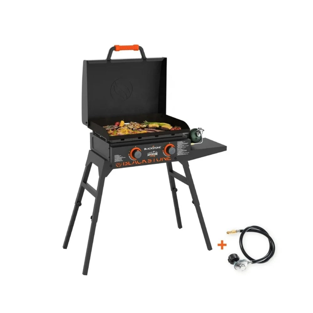 Plaque Chauffante au Propane Blackstone Omnivore 22" avec Support et Tuyau Adaptateur (2341CA)
