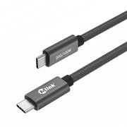 Câble USB-C Thunderbolt 3.2 PD100W 20 Gbit/s en nylon tressé
