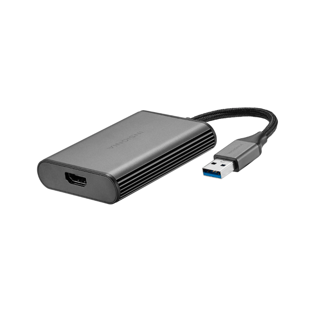 Insignia USB 3.0 to HDMI Adapter - Black