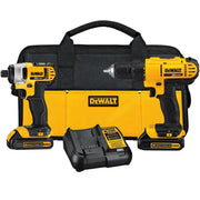 Ensemble combiné perceuse et visseuse à chocs Dewalt 20V Max (DCK240C2) - Recertifié-