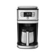 Cafetière Cuisinart Grind & Brew 10 tasses avec carafe thermique noir/acier inoxydable (DGB-850IHR)