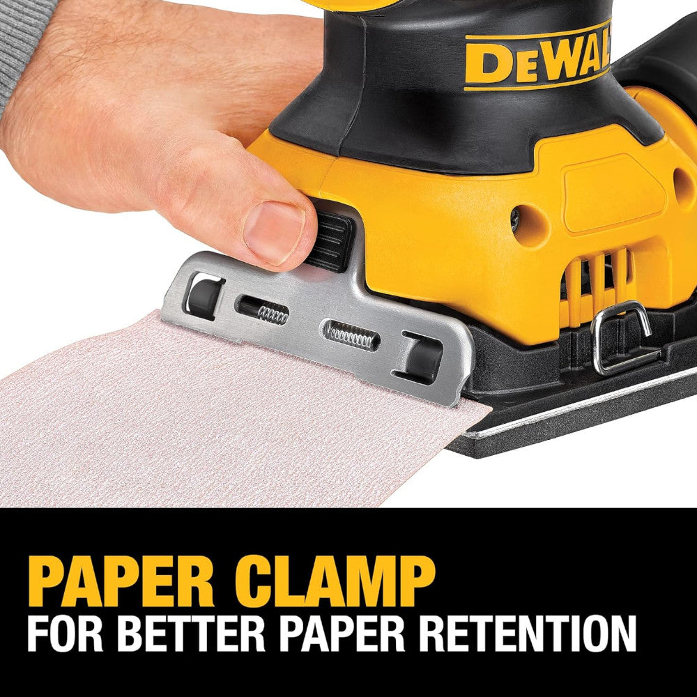 Ponceuse de paume à ¼ de feuille Dewalt (DWE6411K) – Remis à neuf