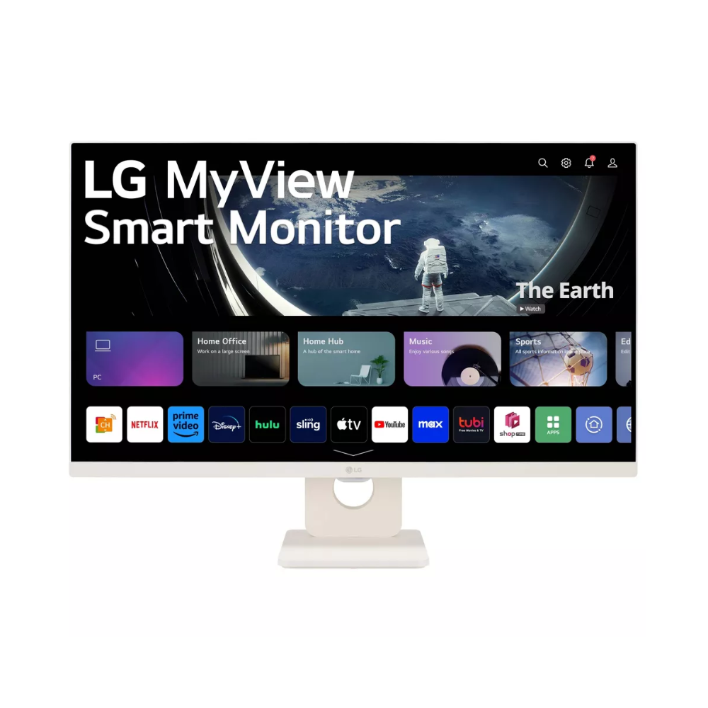 Moniteur intelligent LG 27'' FHD IPS avec webOS inclus (27SR50F-W)