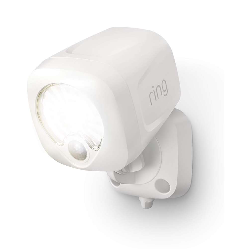 Lampe de sécurité Ring Spotlight pour l'extérieur, détecteur de mouvement intégré (5B11S8-BEN0)