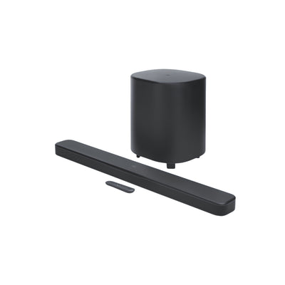 Barre de son JBL 5.1 canaux Dolby Atmos 750 W Bar 500 Pro MK2 avec haut-parleur d'extrêmes graves sans fil - Recertifié par JBL