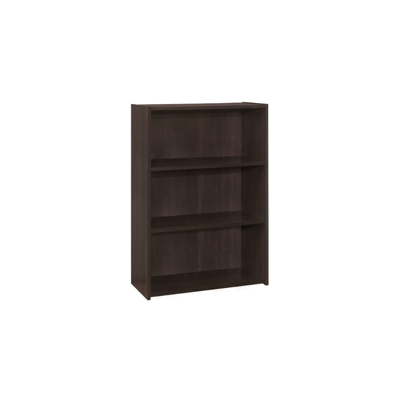 Monarch Espresso Shelf with 3 Shelves - (I7476)