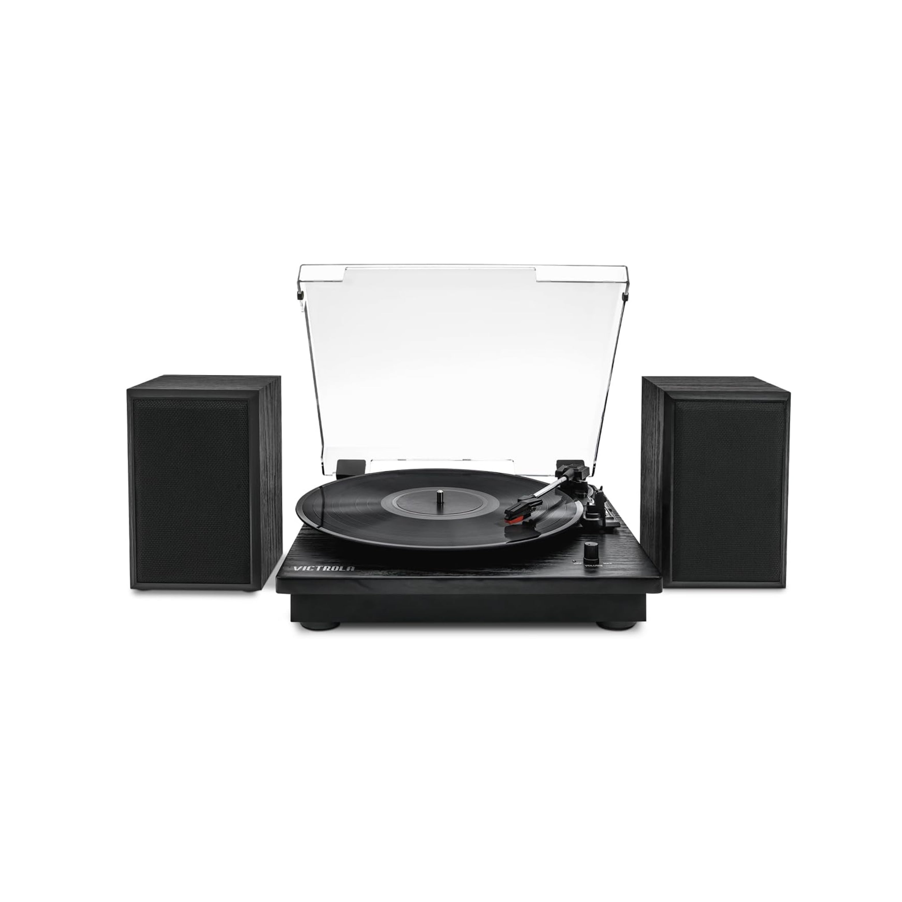 Sytème de table tournante Victrola Montauk (VM-135-BLK)