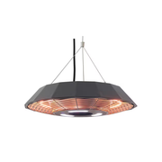 Chauffage extérieur EnerG+  électrique à infrarouge suspendu avec télécommande