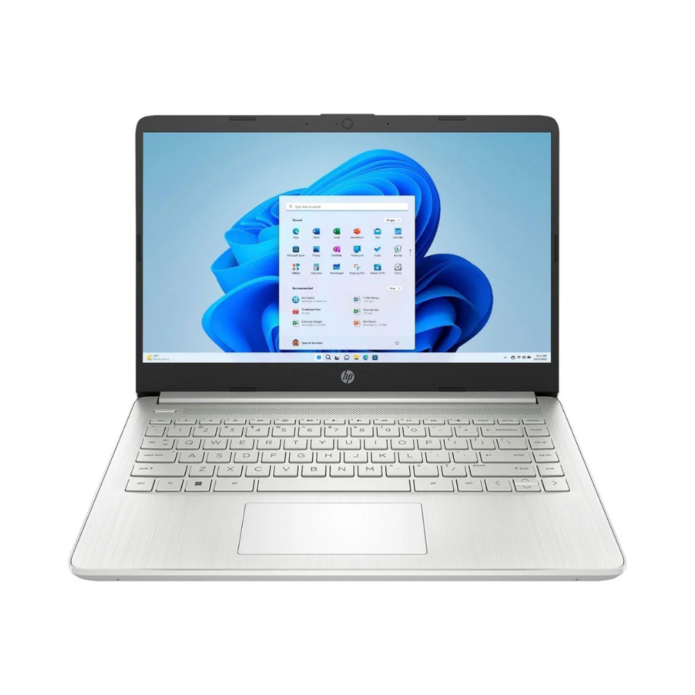 HP 14″ Laptop – Intel N150, 128GB, 4GB RAM, Windows 11, Compact and Lightweight (14-dq6011dx)