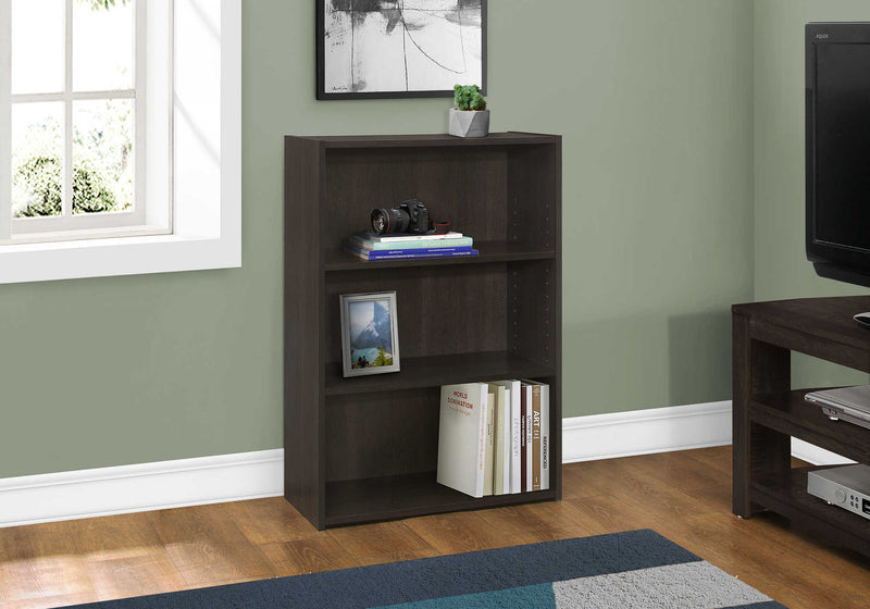 Monarch Espresso Shelf with 3 Shelves - (I7476)