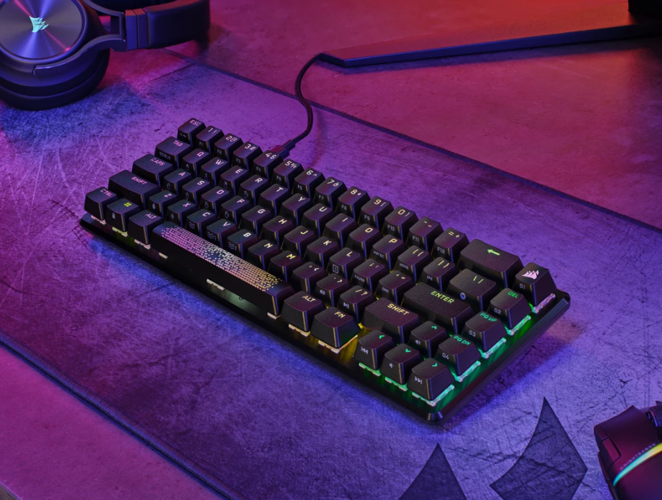 Corsair K65 PRO MINI RGB Opto-Mechanical Gaming Keyboard