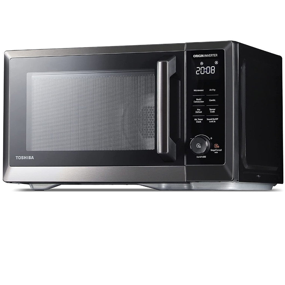 Four à micro-ondes de comptoir 7-en-1 Toshiba avec friteuse à air (ML2-TC10SAIT(SS))