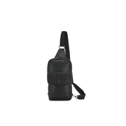 Bugatti Henry black polyurethane tote bag (SLN2555BU)