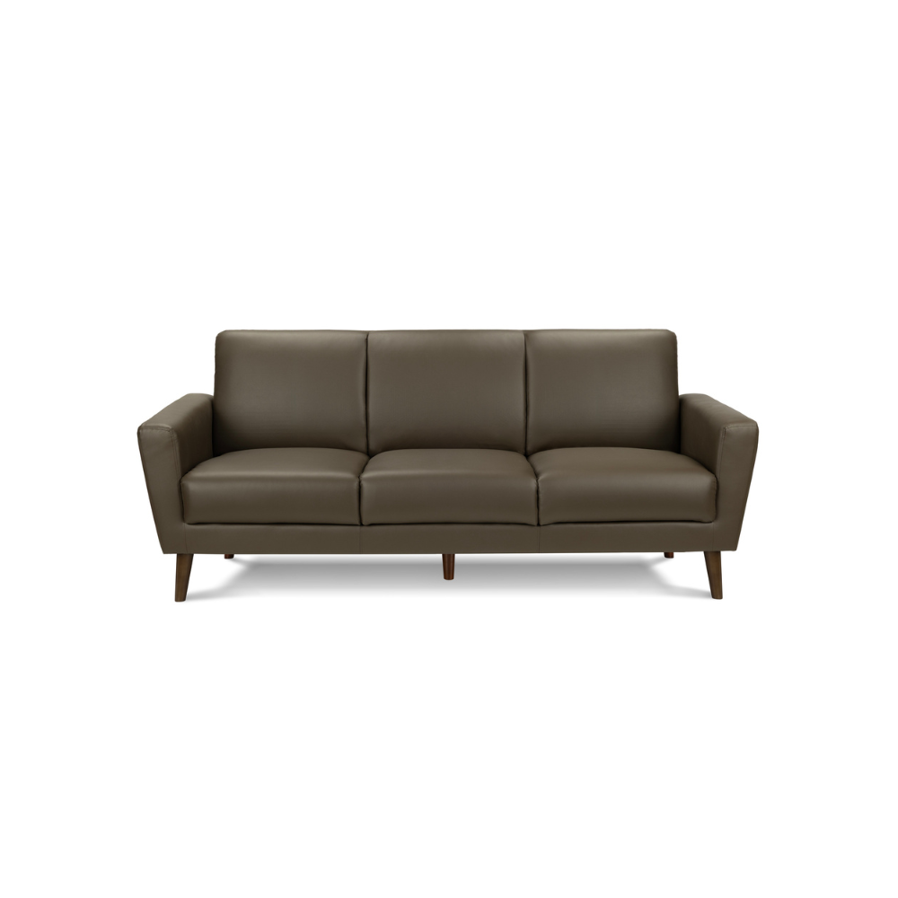 Sofa de 77" Monarch - RA-08 - Simili cuir maron (8J23A08)