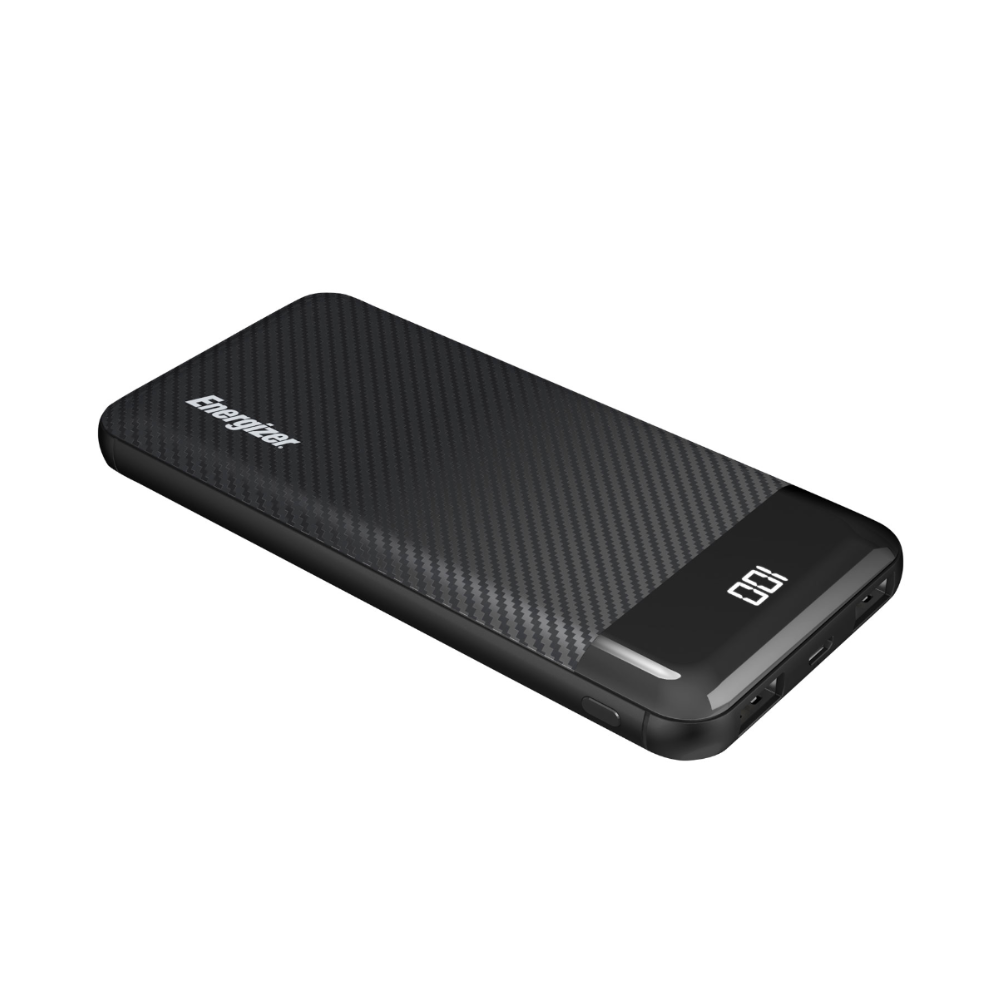 Energizer 10,000 mAh USB-A/USB-C Portable Charger - Black (UE10068)