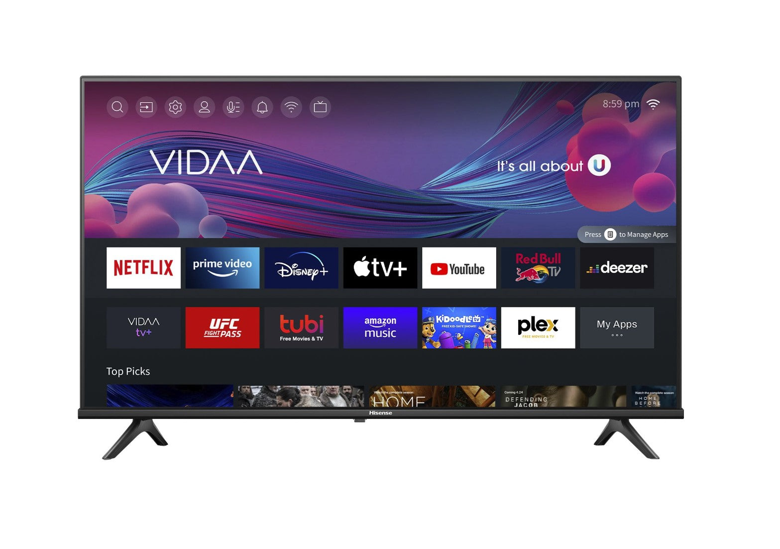 Hisense 32'' HD VIDAA TV (32A4KV)