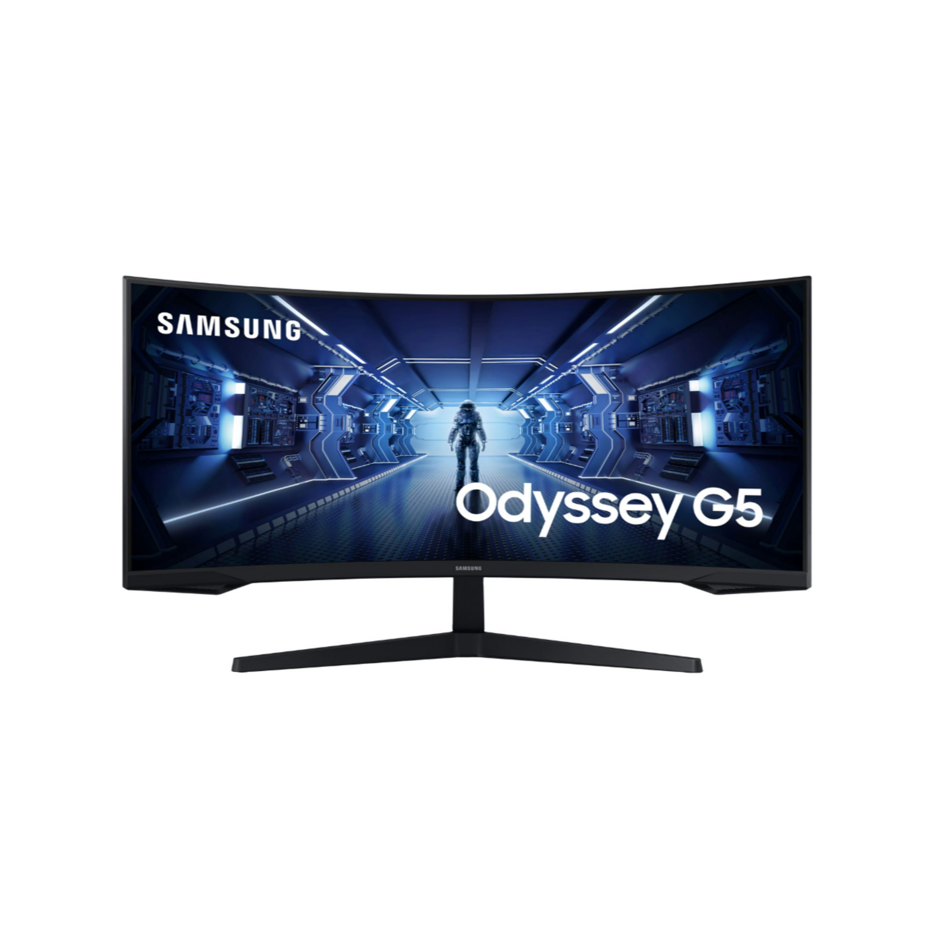 Moniteur Samsung Odyssey 34'' G5 WQHD 165Hz Incurvé (LC34G55TWWNXZA)