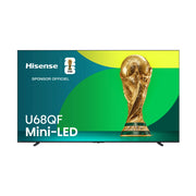 Téléviseur Hisense 85'' 4K QLED Mini-LED Intelligent Google TV - 144Hz (85U68QF)