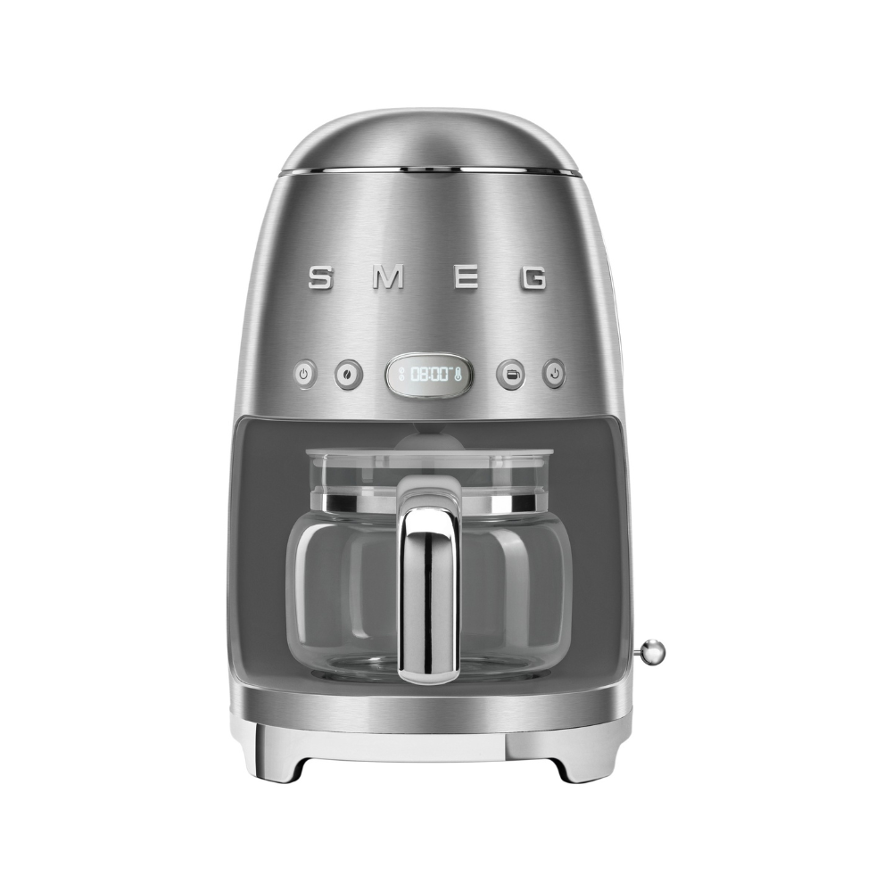 Machine à café à filtre SMEG - 10 tasses - Chrome