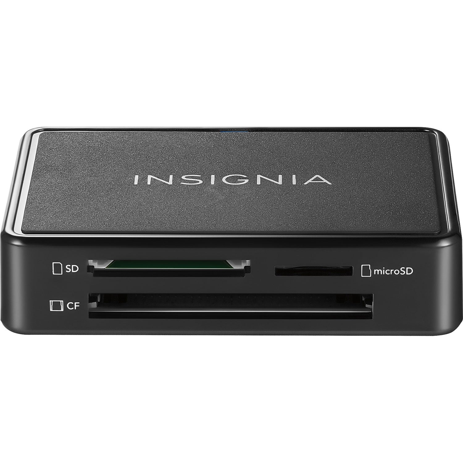 Lector de tarjetas de memoria Insignia Push USB 3.0