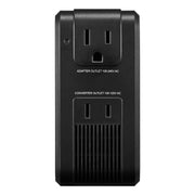 Adaptador y convertidor de viaje Insignia - Negro