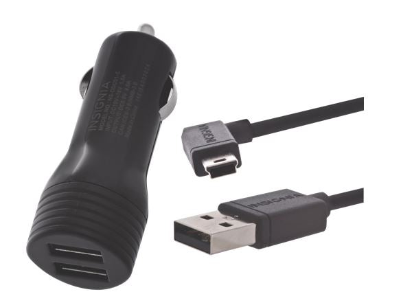 Cargador de coche USB dual universal de Insignia (NS-DDC01-C)