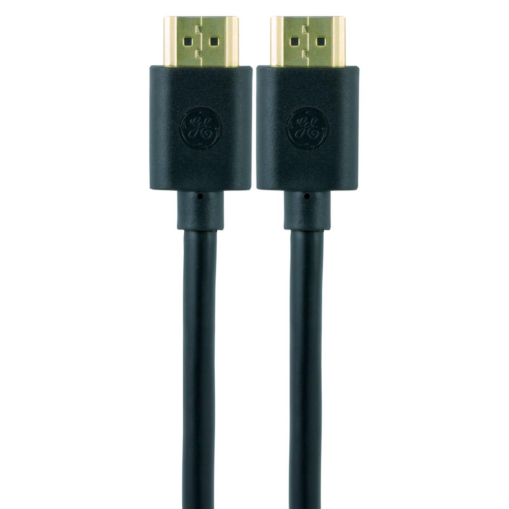 Cable HDMI GE de 25 pies con conectores chapados en oro de primera calidad