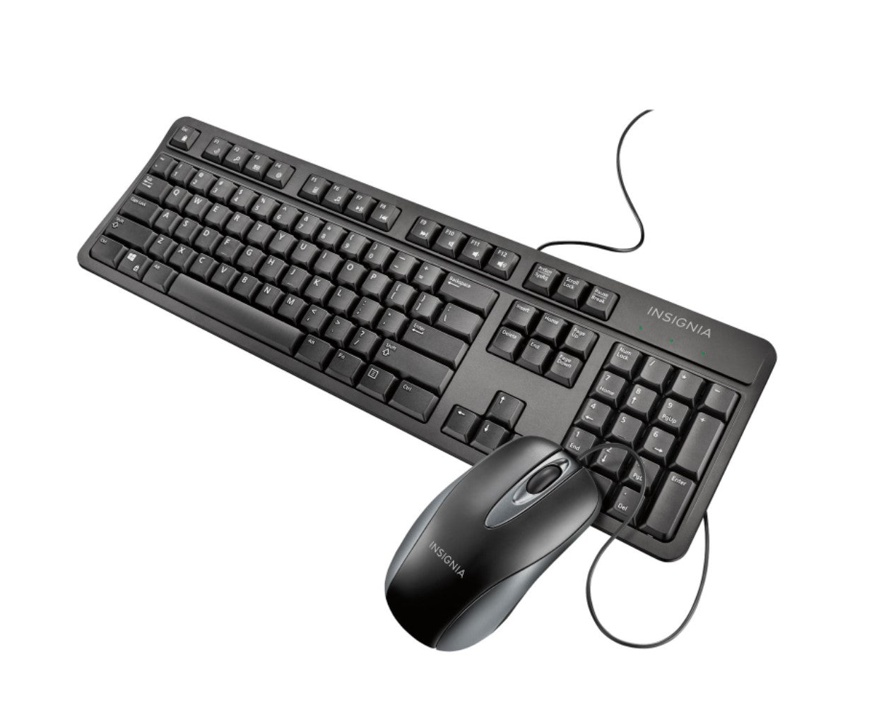 Insignia Wired Keyboard and Mouse Combo - English